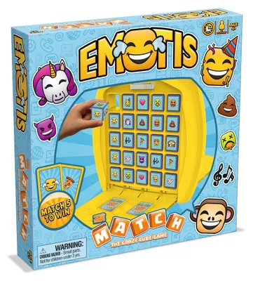 Produktbild von Top Trumps Match Emotis Würfelspiel Gesellschaftsspiel Kinderspiel Spiel NEU