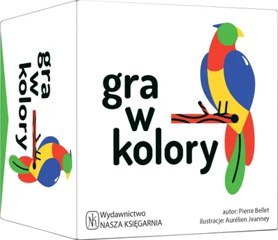 Zdjęcie produktu dla NASZA KSIĘGARNIA Gra w kolory  77393