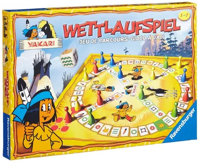 Produktbild von Ravensburger Yakari Wettlaufspiel, Brettspiel, Reisen/Abenteuer, 3 Jahr(e)