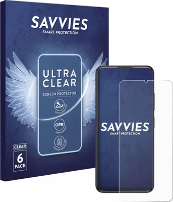 Produktbild von 6x Für ZTE Blade A34 Schutzfolie Savvies Displayschutz Display Schutz Folie Klar Transparent