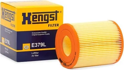 Produktbild von Luftfilter HENGST FILTER E379L passend für MERCEDES-BENZ A-Klasse (W168) Filtereinsatz