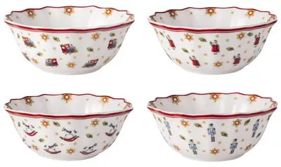 Zdjęcie produktu dla Villeroy & Boch 1485858490, 4 os., Porcelana, Wielobarwny, Toy's Delight, Okrągły, 4 szt.
