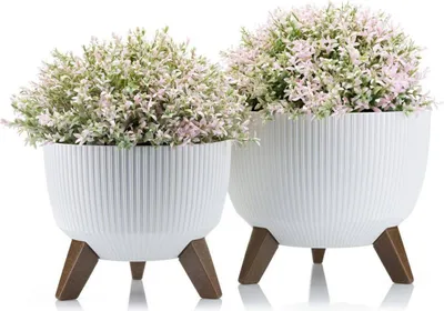 Obrázek produktu pro Rosa linea Eco recyklační sada květináčů bílá