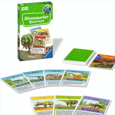 Produktbild von Wieso? Weshalb? Warum? Dinosaurier Quartett
