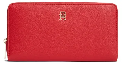 Immagine prodotto di Tommy Hilfiger: portafoglio da donna, grande, con logo e monogramma