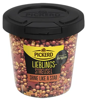 Obrázek produktu pro Pickerd oblíbené posypky Shine lika a Star 110g