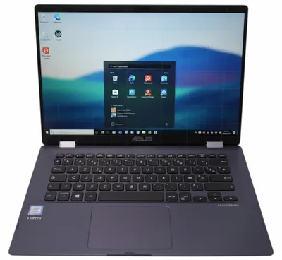 Produktbild von ASUS Vivobook Flip TP412UA-EC036T, Intel® Core™ i3, 2,3 GHz, 35,6 cm (14"), 1920 x 1080 Pixel, 4 GB, 128 GB