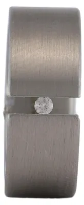 Produktbild von XENOX 0908356 Damen Ring Edelstahl Silber weiß 52 (16.6)