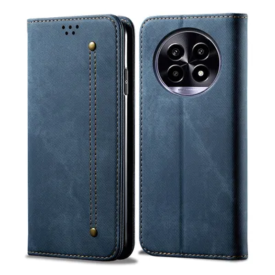 Obrázek produktu pro Pouzdro pro Realme 13 Pro/Realme 13 Pro+, Kožené Peněženkové Pouzdro s Magnetickým Uzavíráním a Stojánkem modré