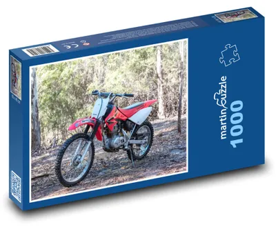 Obrázok produktu pre Puzzle 1000 Červená Terená Motorka - martinpuzzle