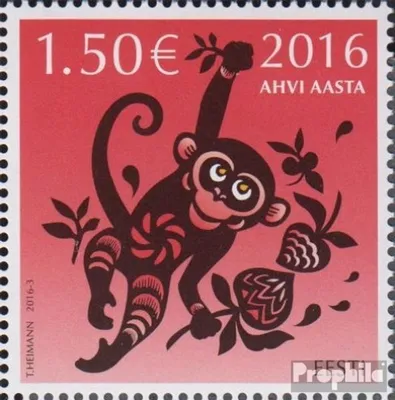 Produktbild von Briefmarken Estland 2016 Mi 848 (kompl.Ausg.) postfrisch Neujahr
