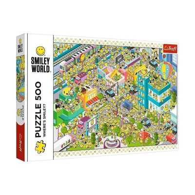 Obrázek produktu pro Puzzle Kde je Smajlík? 500 dílků 48x34cm