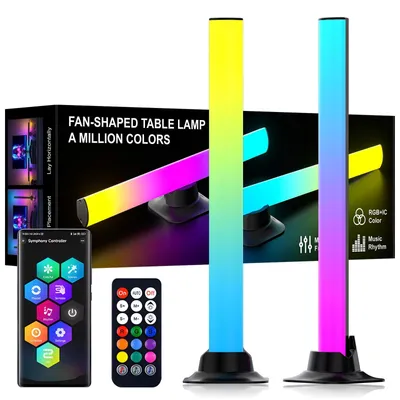 Immagine prodotto di Striscia luminosa LED RGBIC - 300 gradi - Sincronizzazione con la musica - Nero