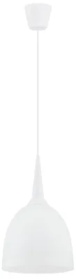 Zdjęcie produktu dla Lampa wisząca UNI biała 1xE27x15W tworzywo sztuczne wym:90x23x23cm IP20 Alfa