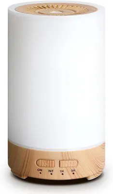 Produktbild von Essentiële Olie Diffuser 150ml - 7 Farben LED & Holzstruktur - Ultraschall-Vernebelung - Für Schlafzimmer und Büro