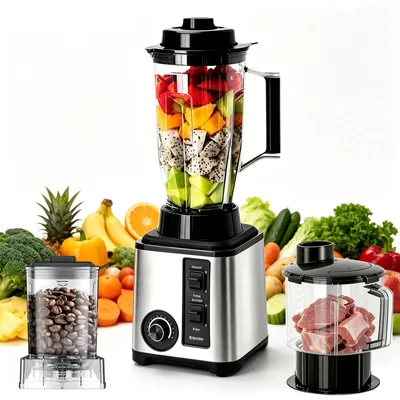 Obrázek produktu pro Mixér 3 v 1 a výrobník smoothie, s nádobou o objemu 3 litry a 15 rychlostmi