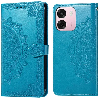 Obrázek produktu pro imoshion Mandala Bookcase pro Oppo A6 (5G) – tyrkysová