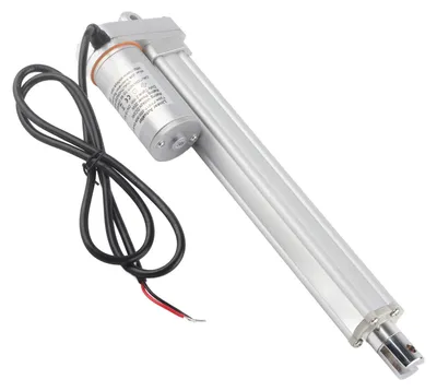 Obrázek produktu pro FY017 Lineární pohon, multifunkční stejnosměrný elektromotor s posuvem, teleskopická tyč, zdvih 200 mm, 24 V