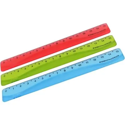 Obrázok produktu pre Pravítko L1 Flexi Style flexibilné 15 cm rôzne farby