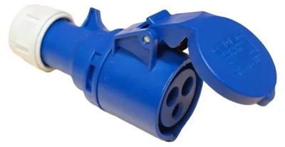 Image de PCE CEE Accouplement Shark, 3 pôles, 230 V, 16 A, IP44