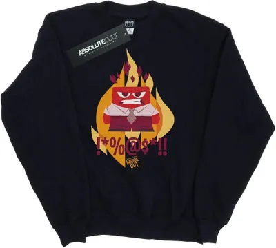 Produktbild von Disney - "Inside Out Fired Up" Sweatshirt für Damen BI9924 (L) (Schwarz)