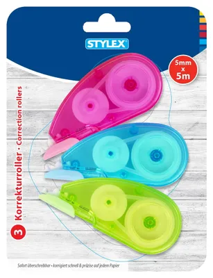 Produktbild von Stylex - Korrekturroller - 3 Stück