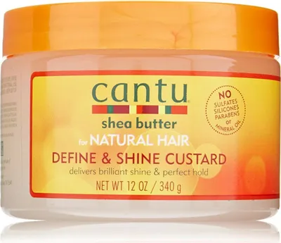 Immagine prodotto di Cantu Shea Butter Define & Shine Crema styling per la lucentezza dei capelli mossi e ricci 340 g