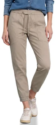 Zdjęcie produktu dla Spodnie Street One, model Slim Leg, jasny beżowy kolor, rozmiar 42