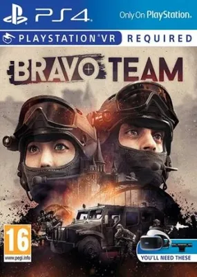 Produktbild von Sony Bravo Team, PS VR, PlayStation 4, T (Jugendliche), Virtual Reality (VR)-Headset erforderlich