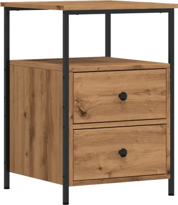 Produktbild von Nachttisch Artisan-Eiche 34x35,5x50 cm Holzwerkstoff