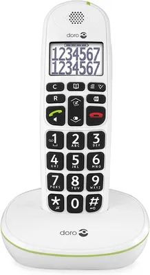 Zdjęcie produktu dla doro 380107 doro PhoneEasy 110 Schnurlostelefon weiß