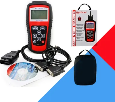 Zdjęcie produktu dla Ms509 Obdii Engine Fault Diagnostic Scanner Auto Code Reader Meter Red Black