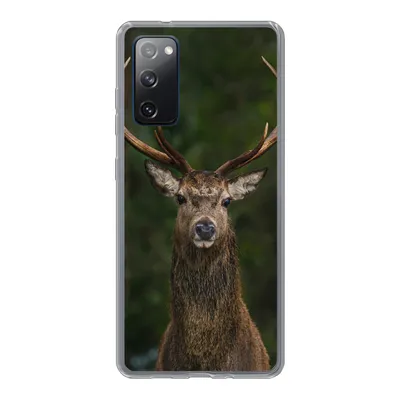 Produktbild von MuchoWow® Handyhülle Schutzhülle Hülle für Samsung Galaxy S20 FE Hirsch - Geweih - Natur Silikon Softcase Handy Hülle - Abdeckung