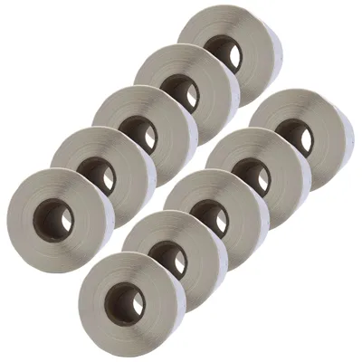 Produktbild von DULA Dymo kompatible Etiketten, S0722440 99015, 54 mm x 70 mm, Weiß, Permanent, 10 Rollen, 320 Etiketten pro Rolle