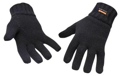 Produktbild von Strickhandschuh mit Insulatex-Isolierung - Schwarz