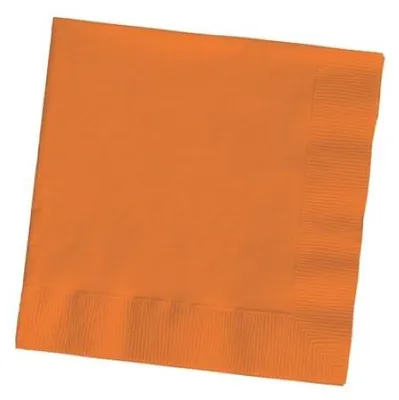 Produktbild von Creative Converting Papierservietten orange 33x33 cm zweilagig 20er Pack