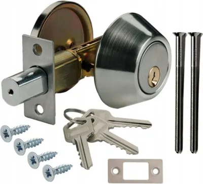 Produktbild von Einsteckschloss FEINZ D101 Silber Robust Sicher für Türen und Tore