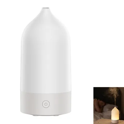 Produktbild von Aromatherapiegerät, 3-in-1 Multifunktions-Vasenbefeuchter, USB-Diffusor, buntes Aromalicht, Yoga/Homeoffice (120ml)