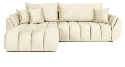 Produktbild von Universelles Ecksofa mit Schlaffunktion Oti, Monolith Beige (02)