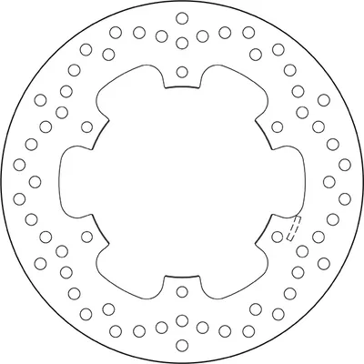 Produktbild von BREMBO Serie Oro Bremsscheibe 220mm 68B40756