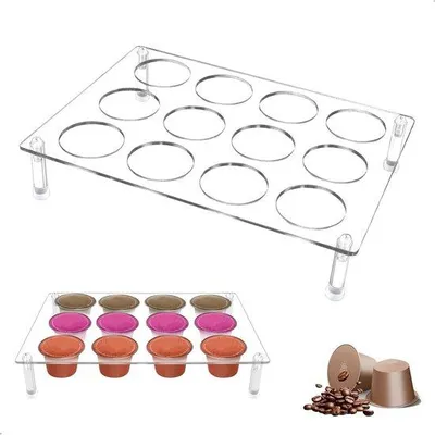 Image de Support pour capsules de café, 12 places, universel, 25 x 18 cm