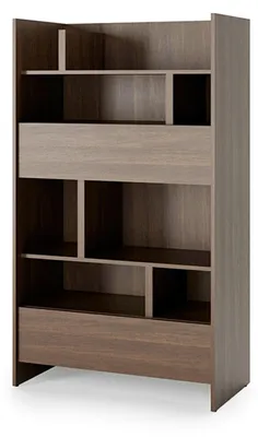 Produktbild von MEBLINI Wohnzimmerschrank für Schrankbett Bed Concept - Hochschrank mit Regalen, Fächern und Schubladen - BC-27 - Dunin Eiche