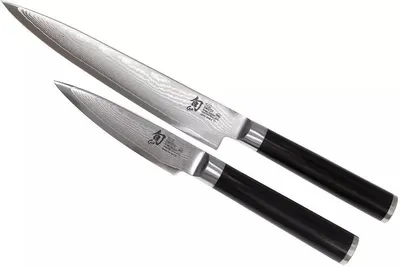 Productafbeelding van Kai Messenset Shun Classic - 32 lagen damaststaal - (Officemes + Universeel Mes) 2-delig - DMS-210