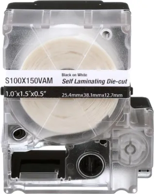 Produktbild von Panduit S100X150VAM Barcode-Etikett Weiß