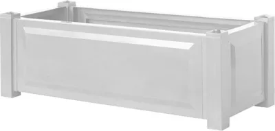 Produktbild von KHW Pflanzkasten H 40 x B 43 x L 100 cm, Farbe Weiß; 38101