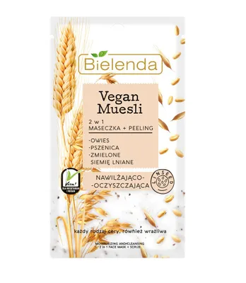 Obrázek produktu pro Bielenda Vegan Muesli Maseczka+Peeling, 8 g