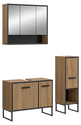 Produktbild von Badezimmer-Set Bagno 1 | Artisan Oak | 3-teilig ohne