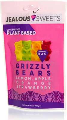 Produktbild von Jealous Sweets vegane Fruchtgummi Grizzly Bears