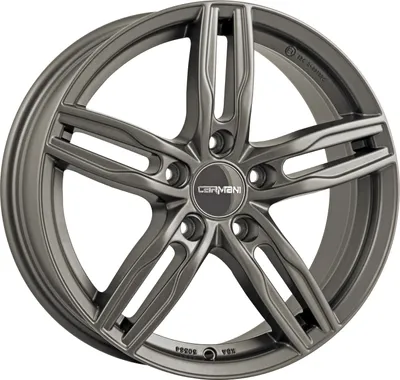 Obrázok produktu pre Carmani Wheel 14 Paul 7.5 inchx17 inch ET37 5x120 hyper gun CA147517K537HG kompatibilný s BMW radu 1 radu 2 radu 3 radu 4 radu 5 radu X3 X4 Z3