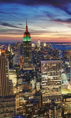 Produktbild von Fototapete - New York Skyscrapers 150x250cm - Vliestapete